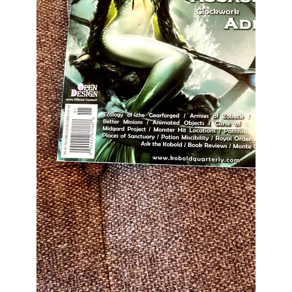 Kobol quarterly RPG magazine gear of magic pathfinder Golarion fantasy Issue